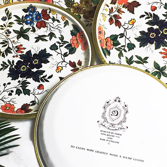 5⭐️🎉HP🎉Rare Est. 1960’sEngland 5pc Serving Set / England By Designer Daher - Picture 7 of 15